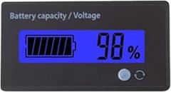 Battreriy Capacity Indicator DC 12V-72V Gauge for-Thitium & Lead-Acid Battreriy Residual Power Percentage Display New 2026 High for Reliable Electronic Component, Precision, Stable Performance