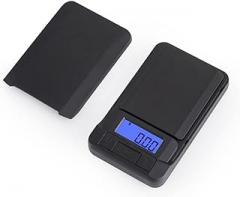 DECHOUS Mini Portable Digital Scale for Jewelry Tea High Precision Lightweight Compact for Home Store Use Black Electronic Weighing Scale