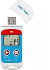 Pack of 50 - Electronic Temperature Logger/Thermal Mapping/Area Mapping/ (-30°C to 70°C) for Cold Chains,Vaccine Boxes Along with Factory Calibration Certificate Model: Tempmate M1