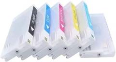 1pcs 200ML 11 Color Ink Cartridge Set T9131 T9132 T9133 T9134 T9135 T9136 T9137 T9138 T9139 T913A T913B with Chip Compatible Compatible with SureColor P5000 SC P5000 Printer(Light Magenta)