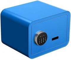 All-Steel Home Anti-Theft Electronic Safe with Keypad, 25cm Small Safe Deposit Box for Office/Home/Hotel, Secure Cash, Documents, Jewelry, and Valuables Storage(A)