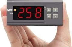 ZY-9010G Industrial Digital Display Electronic Temperature Controller K-Type thermocouple Temperature Controller high Temperature Alarm Temperature Control