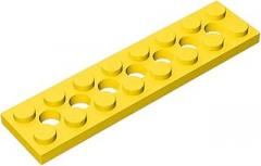 3738 Yellow | 32001 3709 3738 Plate 2X6 2X4 2X8 with Holes Bricks Ioys for Technical Buildings Blocks Ioys for Unisex Gift 43857 DIY Moc New 2026 High for Reliable Electronic Component