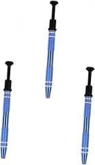 VILLCASE 3pcs Ic Puller Tool Chip Puller Pry Tool Precision Grabber Ic Extractor for Electronics Repair