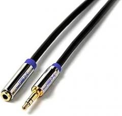 Professional Headphone Speaker Extension Cable 1/8