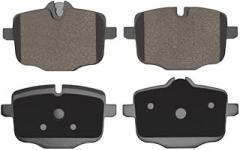 KarParts360 For BMW Alpina B6 xDrive Gran Coupe 2015 16 17 18 2019 Brake Pads | Electronic Pad Wear Sensor | 17.1 Millimeters / 0.67 Inches Inner Pad Overall Thickness