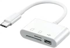 3 1 Card Reader Adaptier Type C to SD TF Memory Card Reader USpB Type C OTG Converter for Sangsiung Xiomi Phone Tablet New 2026 High for Reliable Electronic Component, Precision, Stable Performance