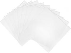 10pcs Clear Vinyl Record Sleeves Adhesive Outer for Record Storage for Vinyl Albums for Collectors Music