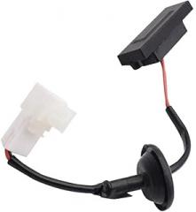 1x 81260-B4000 Car Trunk Lid Lock Release Switch ABS Black Boot Release Handle Tailgate Open Button for Hyundai I10 2013-2021