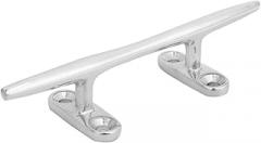 Dock Cleat, 6 in 8 in Stainless Steel Open Base Boat Cleat, Lightweight Marine MooLoop Rope Cleat Base for Boat Kayak[6in]