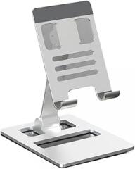 HBJWOV Aluminum Alloy Tablet Holder Foldable Mobile Phone Tablet Holder Computer Tablet Desktop Support