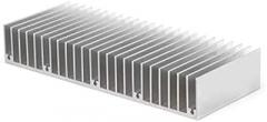 1PcAluminum Heatsink Radiator Extruded Profile Heat Sink for Electronic Chipset