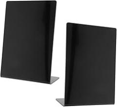 ARTIBETTER 2pcs Mini Chalkboard Sign Reusable Tabletop Display Boards for Creative Drawing Menu Labels and Home Decor for Parties Weddings and Restaurants Base Stand