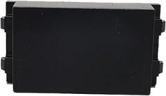 Black Empty Filler Module Slot 23x36mm Empty Socket