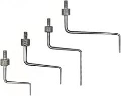 M2 5 Sized Z Type Needle Point Contact Tips For Probing Tasks in Engineering and Manufacturing Fields (B20C10)