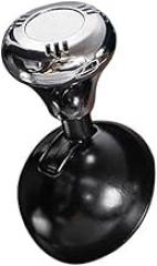 Metal Car Starter Button with -Button Rocker Switch, Decorative Push Button for Vehicle Ignition, Includes 3 Scented Perfume Tablets, Gold/Red/Black/Silver(Silver)