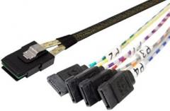 p/n I3647-.5MC: Mini SAS 36 (Host) - SATA x 4 (Target), 0.5M, Generic Cable [Electronics]