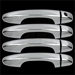 (Just overlay, NOT for Electronic Touch Locking System) 4 Chrome Door Handle Cover for Toyota RAV4-2013-14 15 16 17 2018