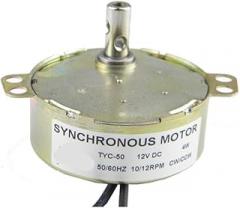 TYC50 DC 12V 4W 10-12RPM Synchronous Electronic Starter Turntable Gear Box for Microwave Oven