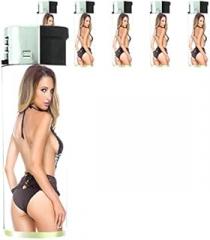 California Pin Up Girls Model Set of 5 Lighters S7 Electronic Refillable Flame Cigarette Smoking
