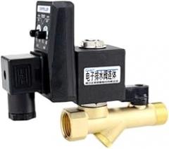 LKS-01L AC220V | 1PC New CHNT Drainage Valve LKS-01L Dynamic Electronic Drainage Valve AC220V Air Compressor Electromagnetic Valve/Time Timer Water Valve Time Control Switch 4 Minutes