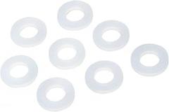 50/100/200 Pcs Nylon Insulation Gasket - Wear-Resistant Round Flat Washer - Thickened Hard Plastic Spacer Pad for Electronics, Plumbing & DIY