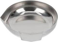 OUNONA 1pcs Weighing Pan Stainless Steel Electronic Scale Tray for Jewelry and Powder Measuring and Stable Design for Accurate Weighing Cooking and Lab Use