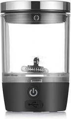 Aboiled Automatic Milk Frother - Portable Milk Foam Maker for Coffee Art - Black, 110-220V