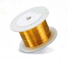 Gold Plated Tungsten Wire - 0.3 Micron Coating for Electronics and Scientific Research(0.06mmx5M)