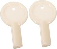 PRETYZOOM 2 Pcs Paper Towel Dispenser Key Set Universal Replacement Keys for Commercial Toilet Paper Dispensers