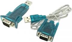 HL-340 Usab to RS232 Com Port Serial PDA 9 Pin DB9 Cable Adapter Support Windows7 64 New 2025 High for Reliable Electronic Component, Precision, Stable Performance