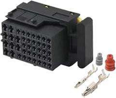 Car Connector 42 Pin Automotive Composite Water Proof Connector 936429-2 Automotive ECU Electronic Control System Male and Female Plug 936421-2(Black)
