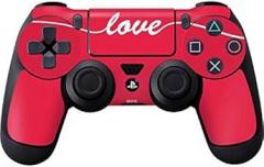 Skinit Decal Gaming Skin for PS4 Controller - Officially Licensed Skinit Originally Designed Love Banner Design