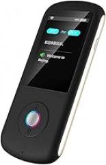 Instant Smart Language Translator Device with 2.4 Inch Touch Sn, rts 28 Languages, WiFi Pocket Electronic Translators for Learning, White