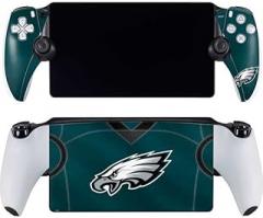 Skinit Decal Gaming Skin Compatible with PlayStation Portal Remote Player - Officially Licensed NFL Philadelphia Eagles Team Jersey Design