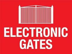 Electronic Gates Retro Metal Tin Signs 12X8 Inch For Shop Yard Man Cave Garage Outdoor Funny Wall Decor Decorative Poster Plate