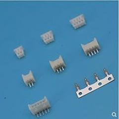 Davitu Electrical Equipments Supplies - 1 set space pitch1.25mm small spacing connector electronic connector AWG32-AWG28 - (Color: straight needle, Pins: 2PINS)