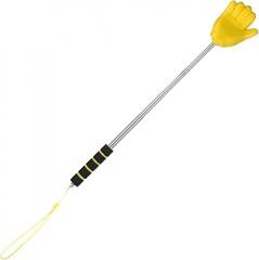 Pointer Stick Big Retractable Pointer Stick with Soft Grip Handle Big Extendable Finger Hand Pointers Sticks for Conference Presentation Interactive Learning Situations Yellow Hand