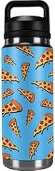 Skinit Decal Skin Compatible with YETI Rambler 26oz Bottle - Originally Designed Pizza Design