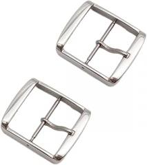 GALPADA 2pcs Stainless Steel Watch Clasp Buckle Silver Replacement for Electronic Bands Easy to Install and Watch Accessory