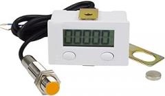 Electronic Counter with Magnetic Induction BEM5C Featuring Shutdown Memory and Simple Wiring for General Machinery