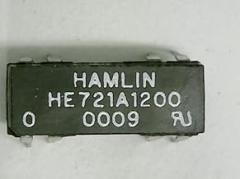 HAMLIN HE721A1200 0.5A, 200VDC, Coil Voltage 12VDC, Reed, Relay, SPST, SPST-NO