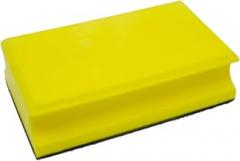 Tofficu 71x120mm Hand Sanding Block Pu Grinding Disc Polishing Tool Sticky Disk Suction Cup for Wood/auto Sanding