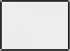 Ochine Projector Screen Home Projection Movies Screen Outdoor Indoor Support Double Sided Projection Foldable Anti-Crease Portable Home Theater Screens for Home, Party, Office, Classroom