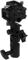 Fotodiox Pro, Optical Triggered Tri Flash Umbrella Bracket with Light Stand Mount