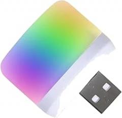 1PCS RGB LED Night Light USpB Lamp Night Light Mini Portable LED Light for Mobile Power Laptop Reading Lightiing Room Decoration New 2026 High for Reliable Electronic Component
