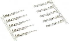 Car Connector 1set 132124-001/132124-000 Electronic Component 16Pin Male/Female Round Series Automotive Connector Additional Terminal(Terminal)