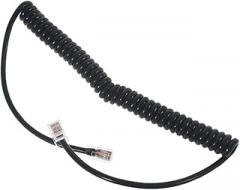 Heavy Duty Mic Microphone Cable Cord for HM-151 IC-7000 IC-7100 OPC-1153 HM-98 HM-133 Good Fit and Easy to Install Mic Cord Replacement