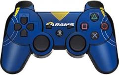 Skinit Decal Gaming Skin Compatible with PS3 Dual Shock Wireless Controller - Officially Licensed NFL Los Angeles Rams Team Jersey Design