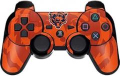 Skinit Decal Gaming Skin Compatible with PS3 Dual Shock Wireless Controller - Officially Licensed NFL Chicago Bears Double Vision Design